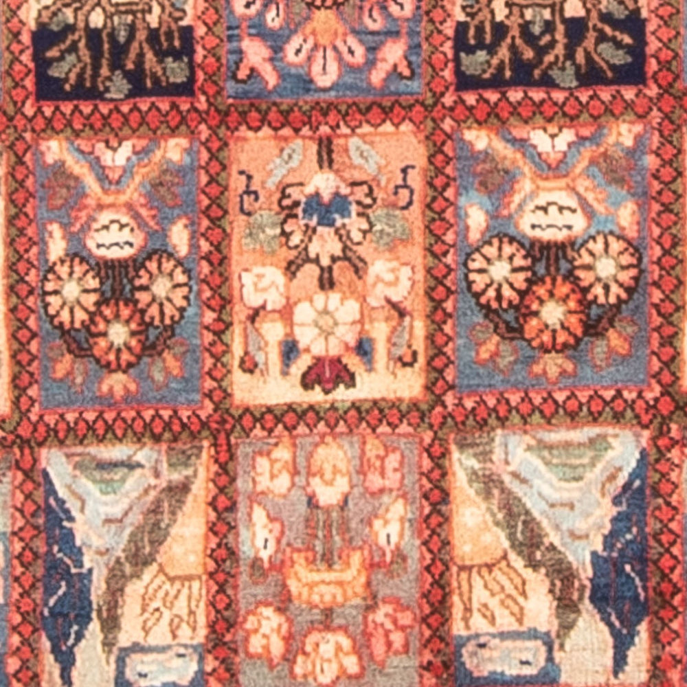 Perserteppich - Ghom - 128 x 105 cm - mehrfarbig