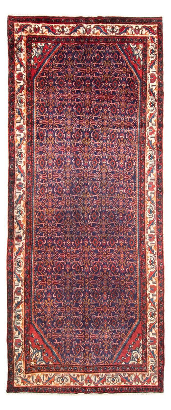 Läufer Perser - Nomadic - 372 x 153 cm - dunkelblau