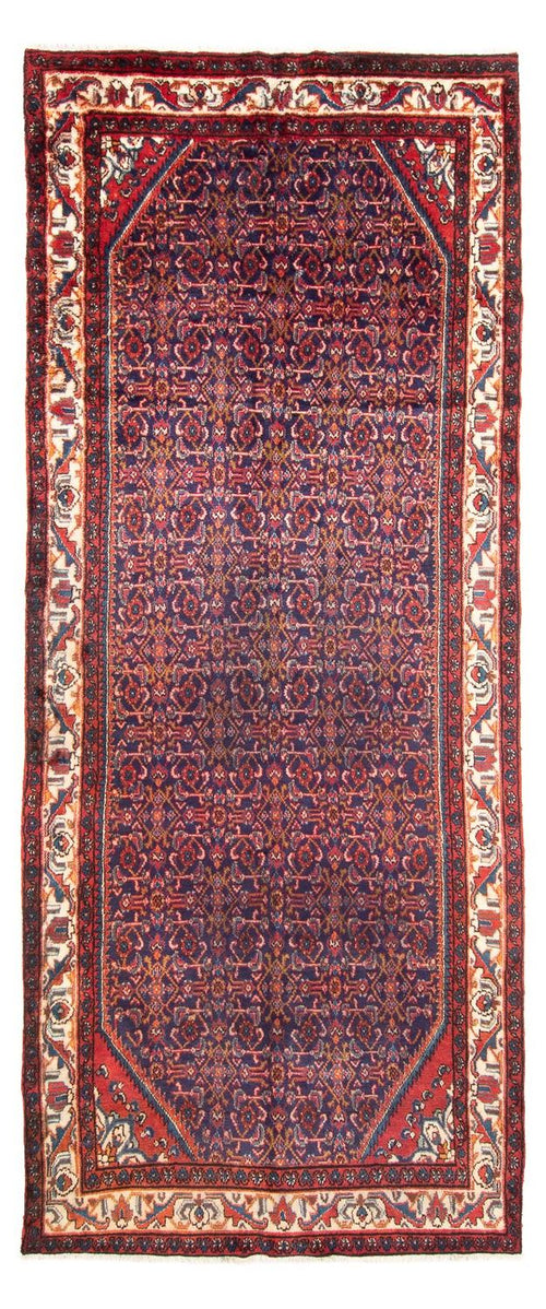 Läufer Perser - Nomadic - 372 x 153 cm - dunkelblau