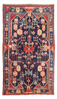 Perserteppich - Nomadic - 274 x 150 cm - dunkelblau