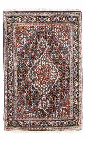 Perserteppich - Täbriz - Royal - 152 x 100 cm - schwarz