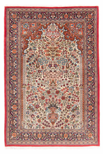 Perserteppich - Ghom - 200 x 137 cm - beige