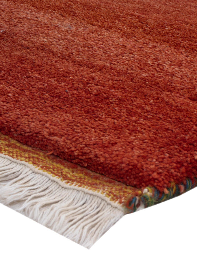 Gabbeh Teppich - Indus - 140 x 70 cm - rost