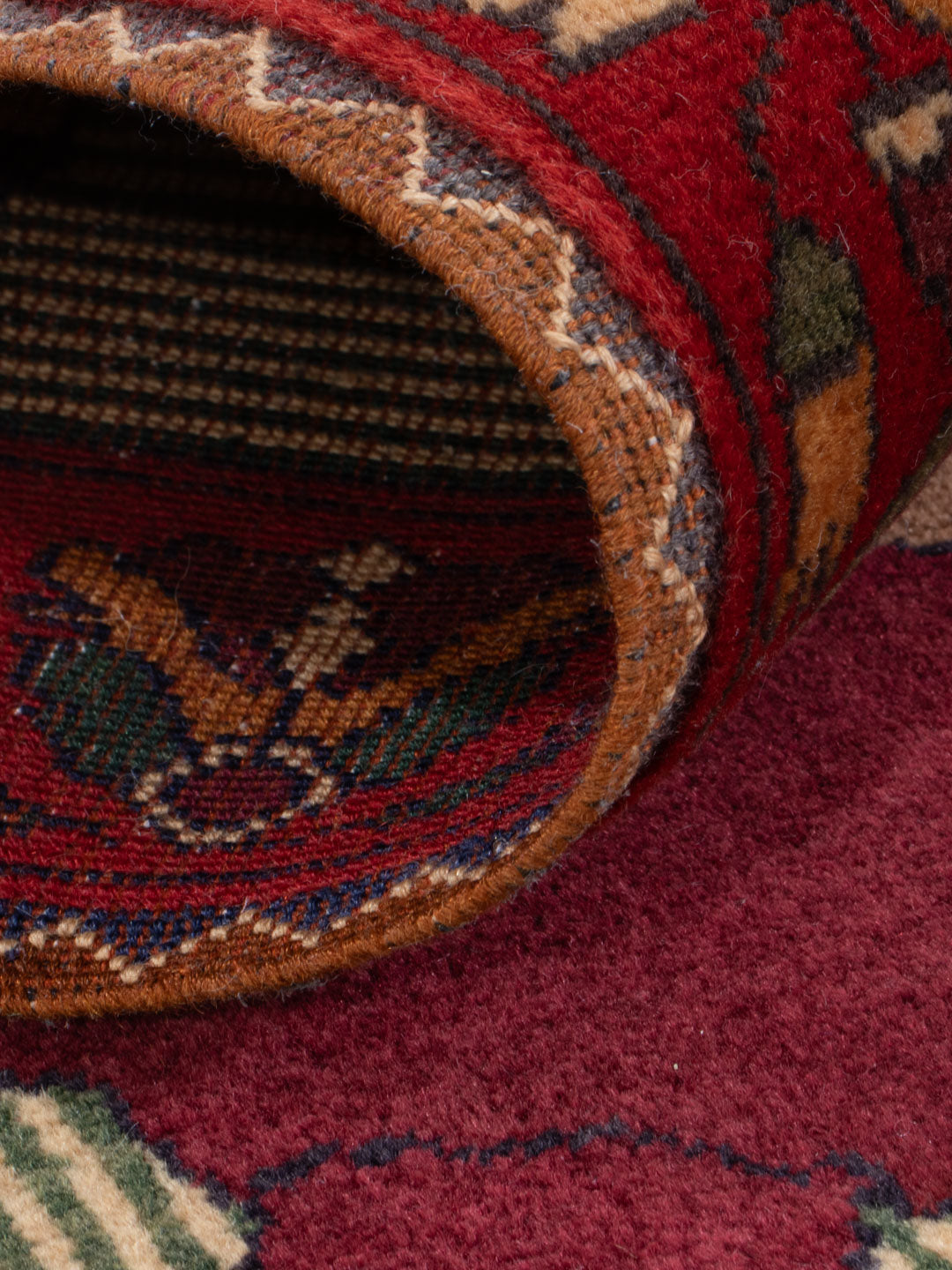 Afghan Teppich - 154 x 94 cm - mehrfarbig