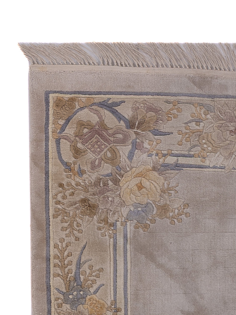 Seidenteppich - China Seide - 140 x 70 cm - hellbeige