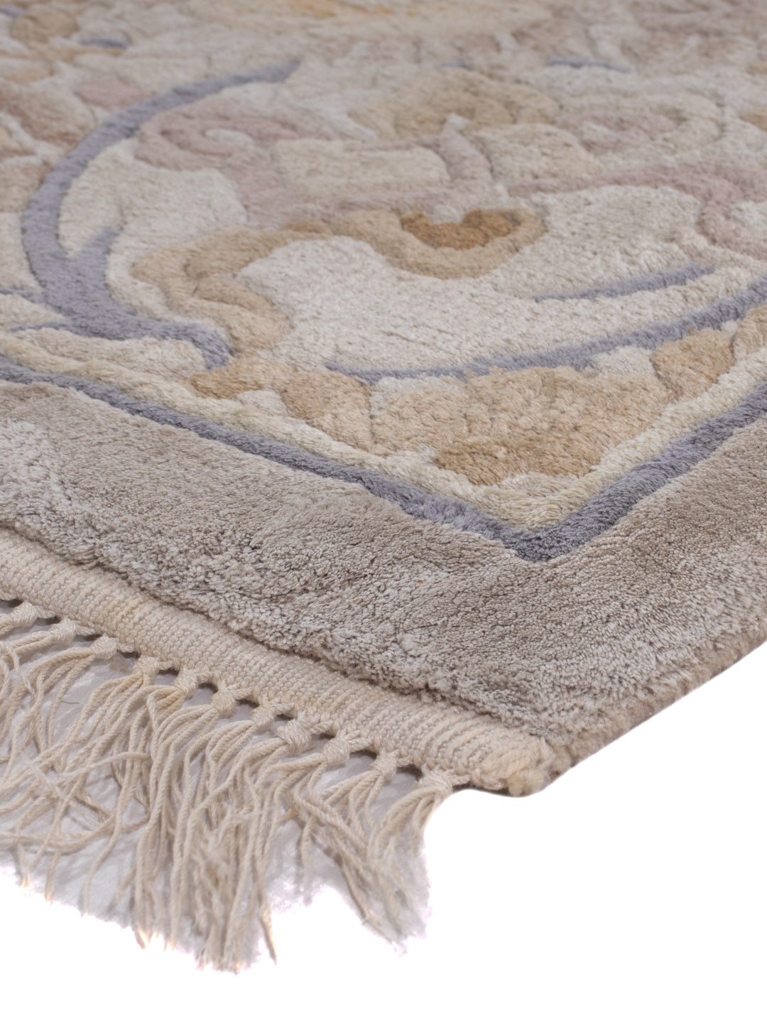 Seidenteppich - China Seide - 140 x 70 cm - hellbeige