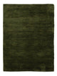 Gabbeh Teppich - Loribaft Softy - 150 x 100 cm - dunkelgrün