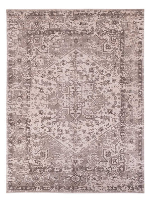 Viskose Teppich - 300 x 230 cm - grau