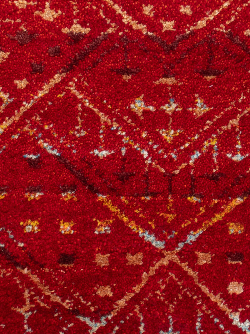 Gabbeh Teppich Indus 90x60cm - Wollteppich