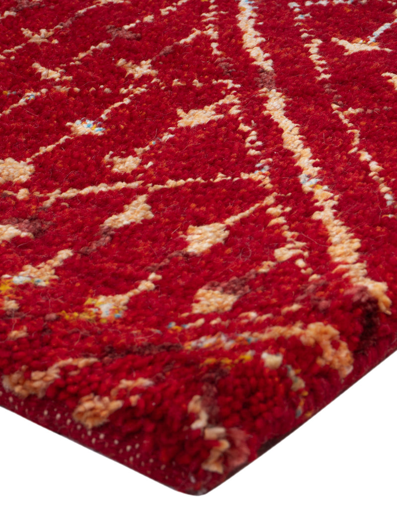 Gabbeh Teppich Indus 90x60cm - Wollteppich