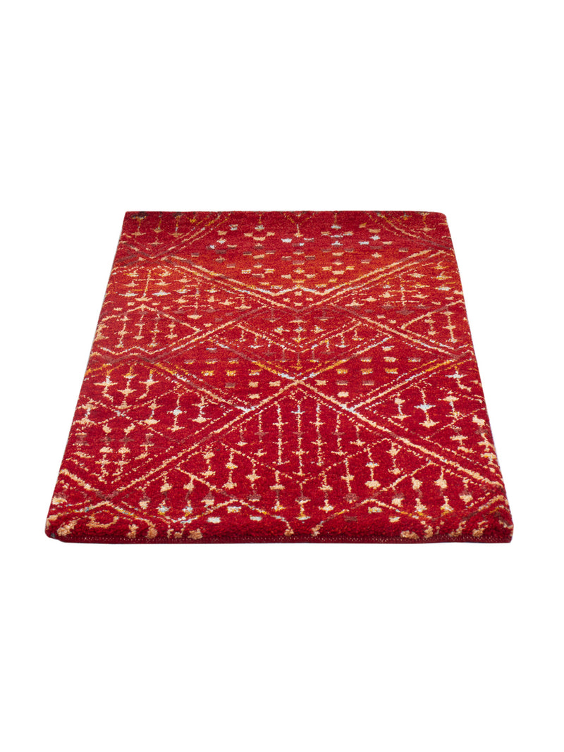 Gabbeh Teppich Indus 90x60cm - Wollteppich
