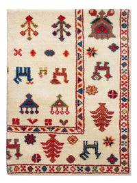 Gabbeh Teppich Indus 90x60cm - Wollteppich – product image