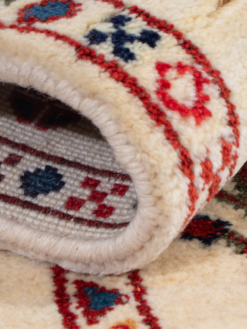 Gabbeh Teppich Indus 90x60cm - Wollteppich