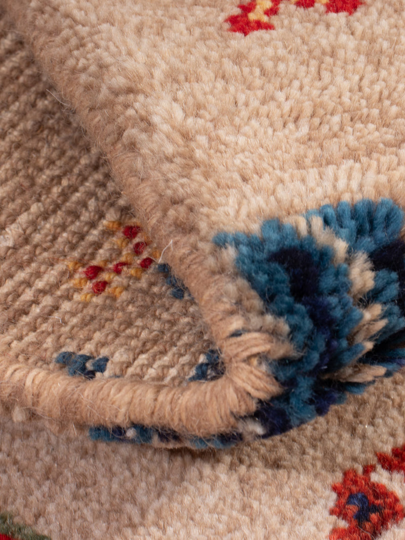 Gabbeh Teppich Indus 90x60cm - Wollteppich