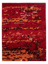 Gabbeh Teppich Indus 60x90cm - Wollteppich - Rechteckig / Rot / 60 x 90 cm Rechteckig
