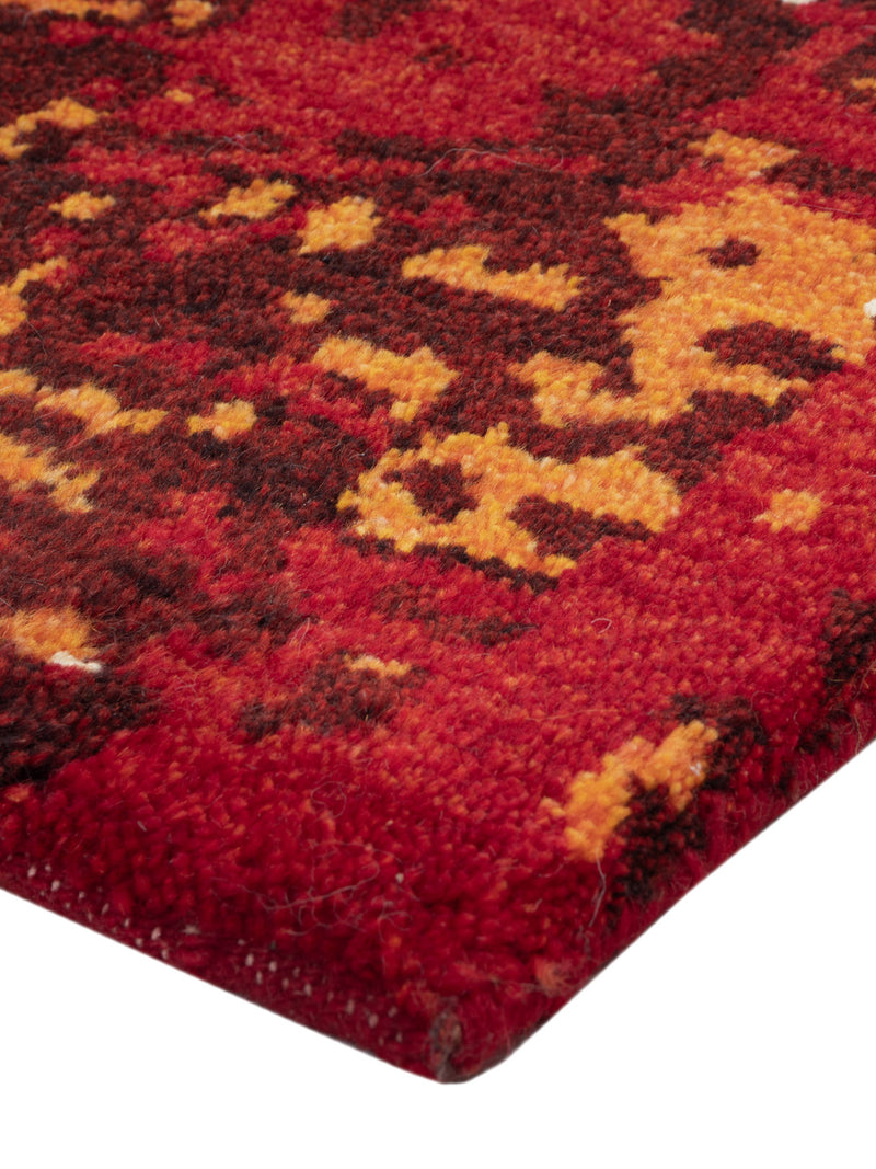 Gabbeh Teppich Indus 90x60cm - Wollteppich
