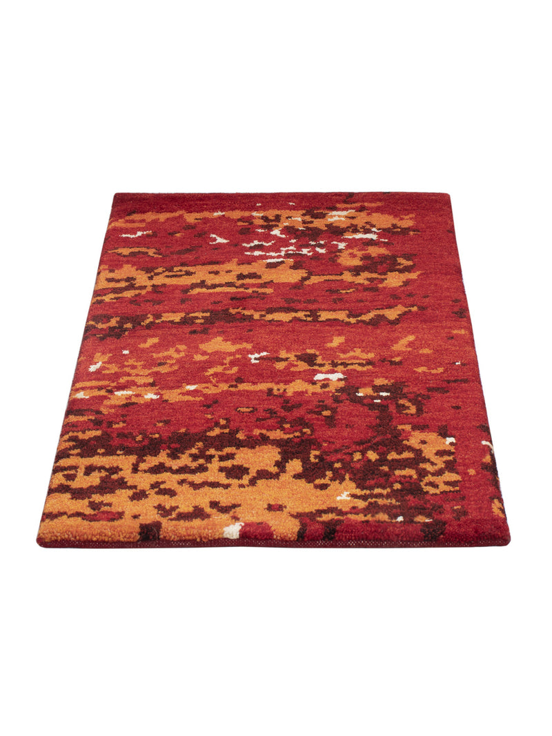 Gabbeh Teppich Indus 90x60cm - Wollteppich