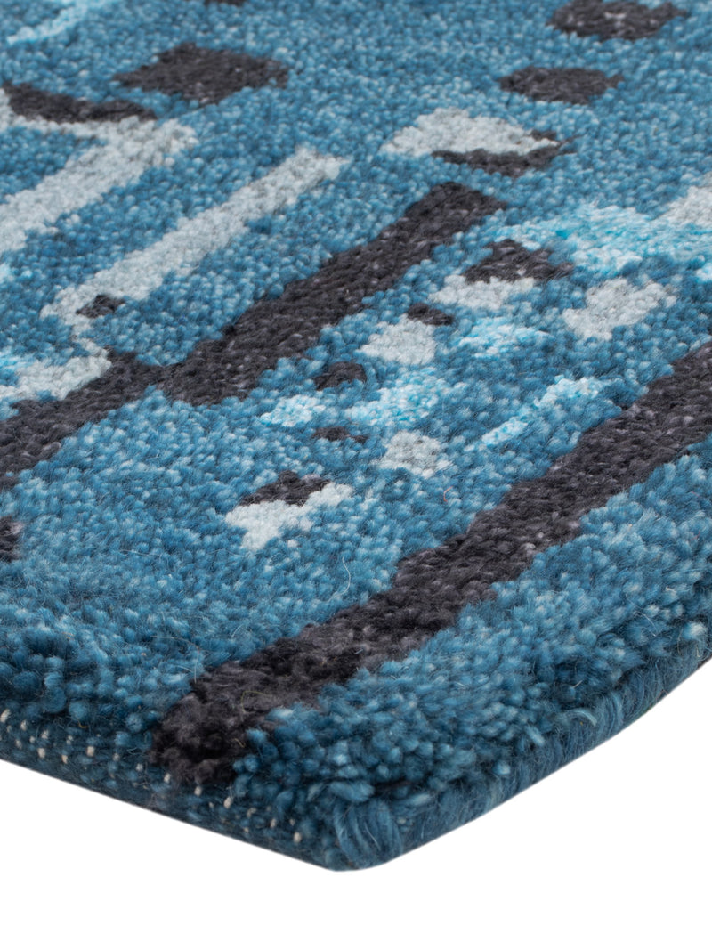Gabbeh Teppich Indus 90x60cm - Wollteppich