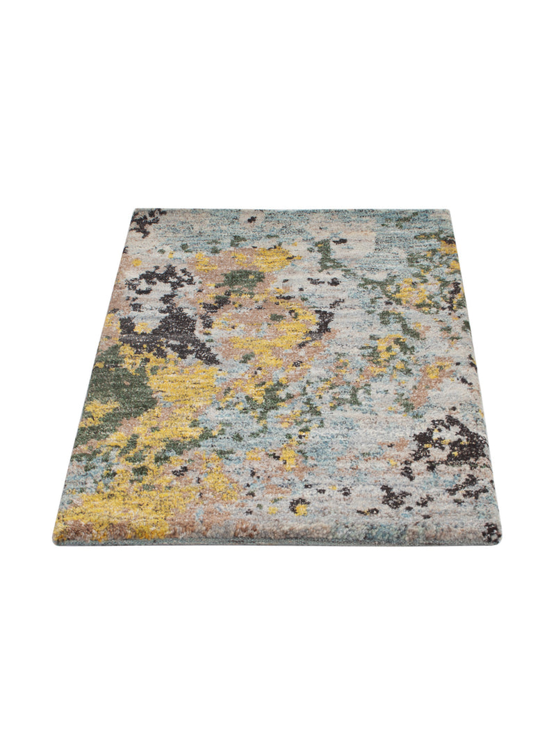 Gabbeh Teppich Indus 90x60cm - Wollteppich