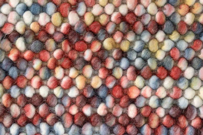 Wollteppich Mosaik