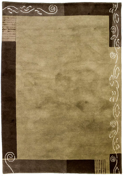 Nepal Teppich 146x200cm - Wollteppich