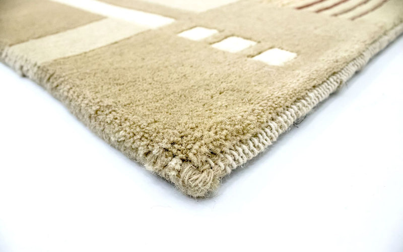 Nepal Teppich 194 x 143 cm Teppichbrücke