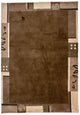 Nepal Teppich 199 x 144 cm - braun