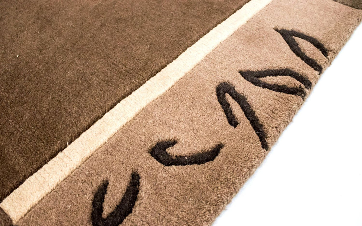 Nepal Teppich 199 x 144 cm - braun