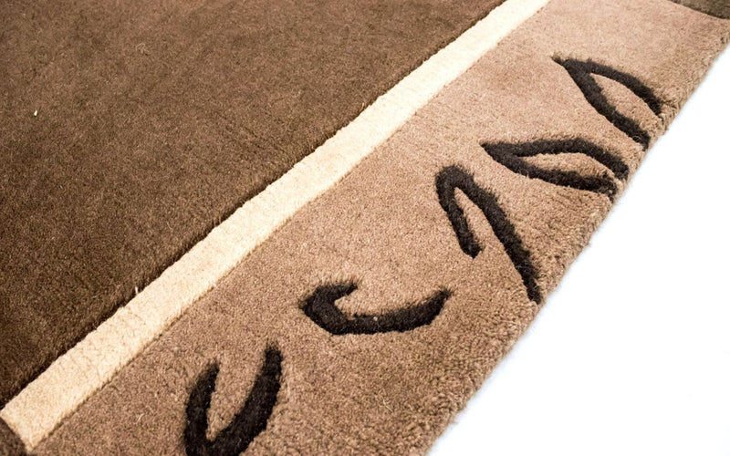 Nepal Teppich 199 x 144 cm - braun