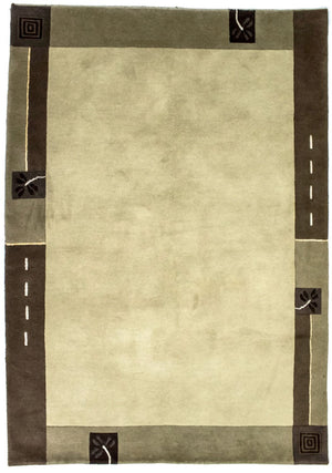 Nepal Teppich 202 x 145 cm Teppichbrücke