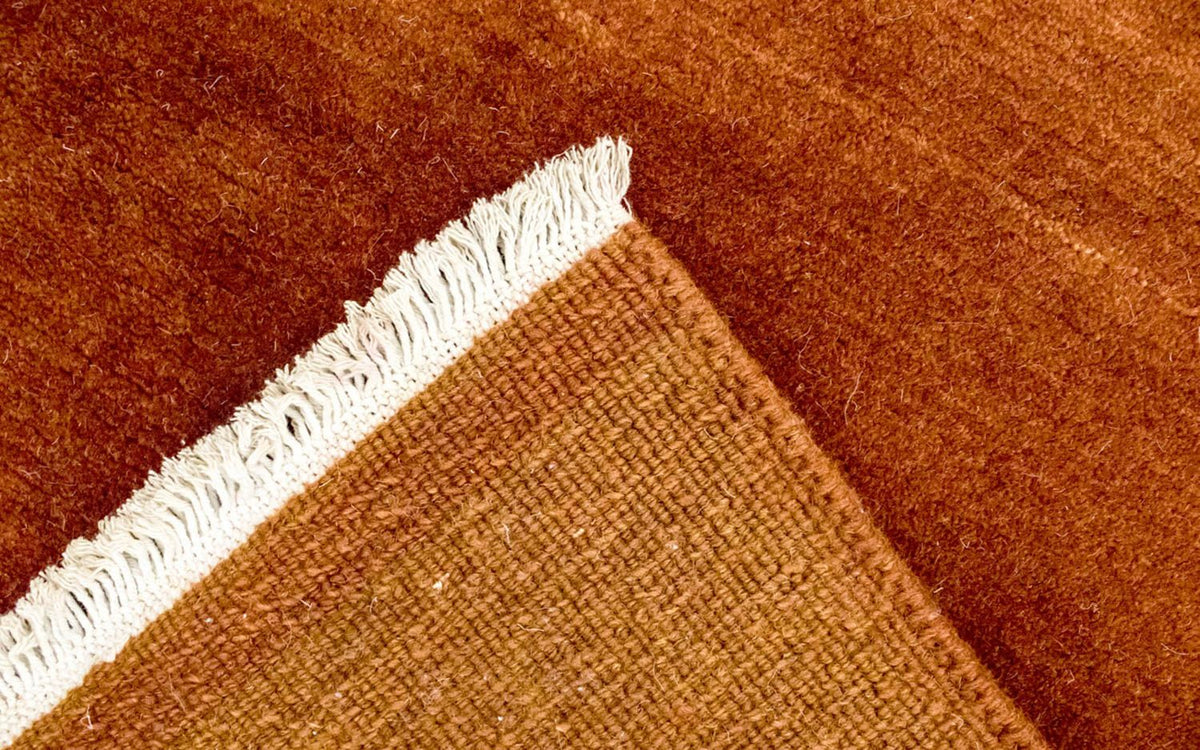 Nepal Teppich 200 x 144 cm - braun
