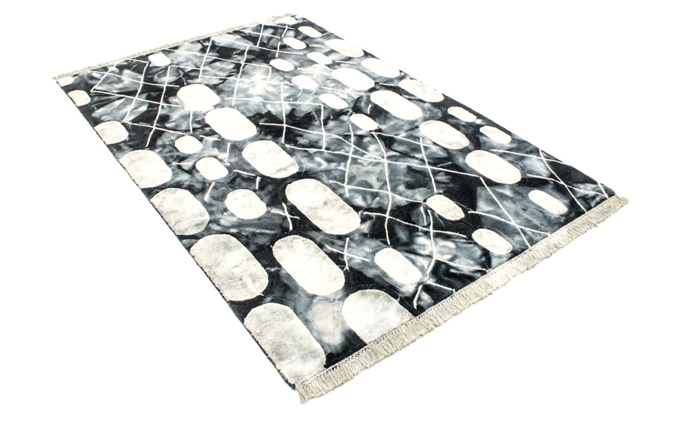 Nepal Teppich 192x127cm - Wollteppich