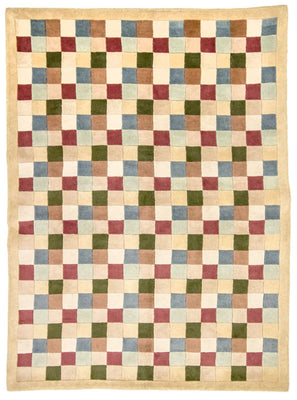 Nepal Teppich 220 x 160 cm - bunt