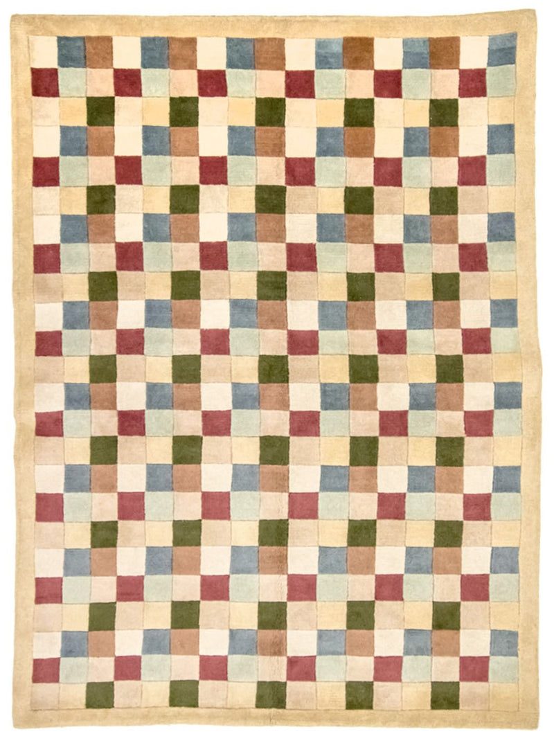 Nepal Teppich 220 x 160 cm - bunt