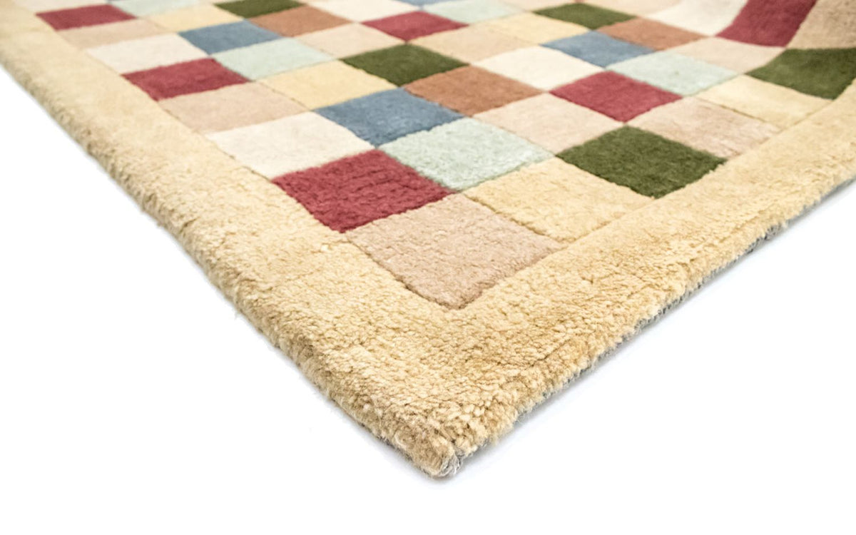 Nepal Teppich 220 x 160 cm - bunt