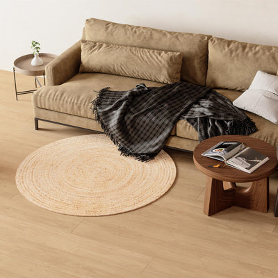 Juteteppich »Indigo« Rund