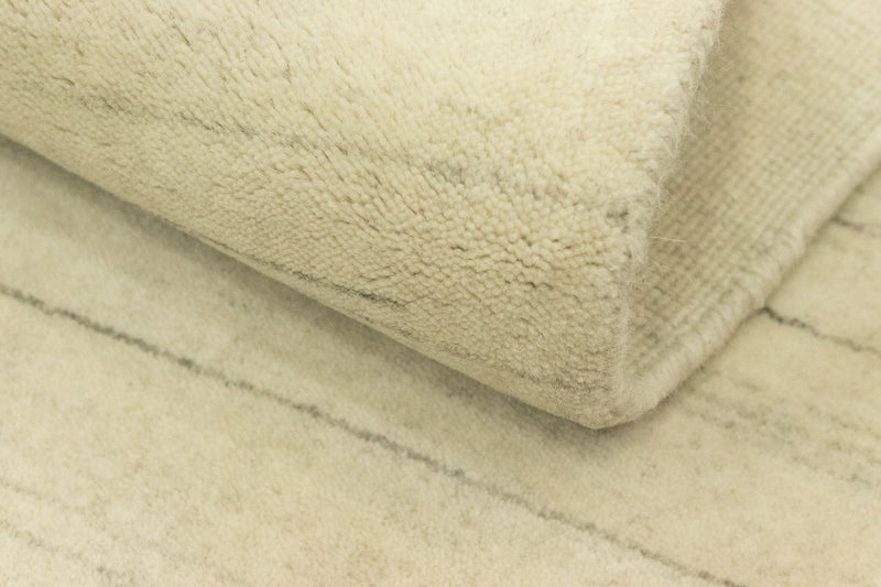 Gabbeh Teppich - Indus 160 x 90 cm - naturweiß