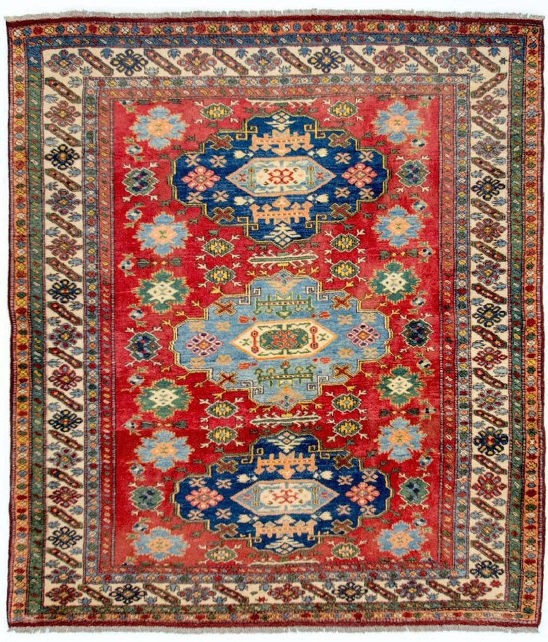 Ziegler Teppich - Kazak 197 x 188 cm - rot