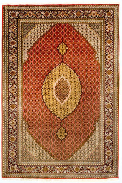 Täbriz - 50 Raj Teppich 204x300cm - Perserteppich