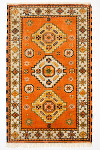 Orientteppich 158 x 95 cm - orange