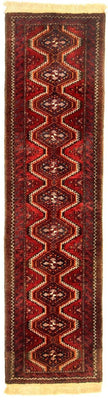 Perserteppich - Nomadic 197 x 52 cm - rot