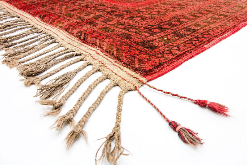Afghan Teppich - Buchara 292 x 203 cm - rot