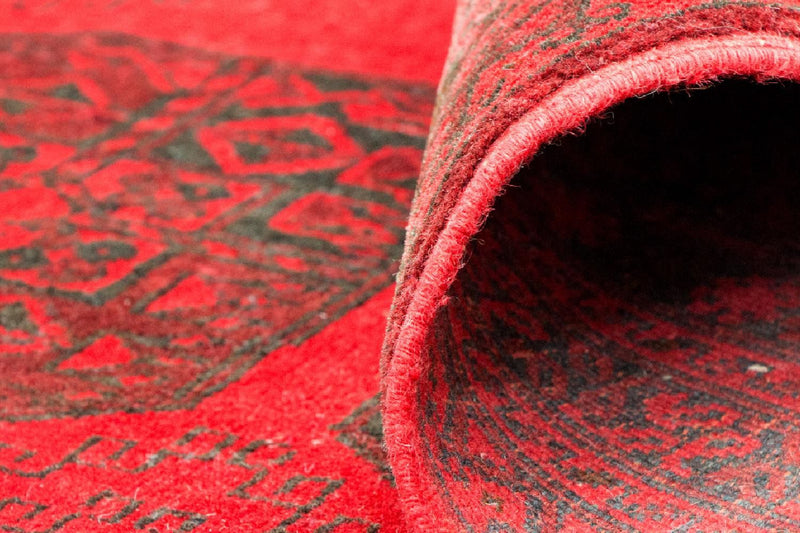 Afghan Teppich - Buchara 292 x 203 cm - rot