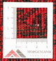 Afghan Teppich - Buchara 292 x 203 cm - rot