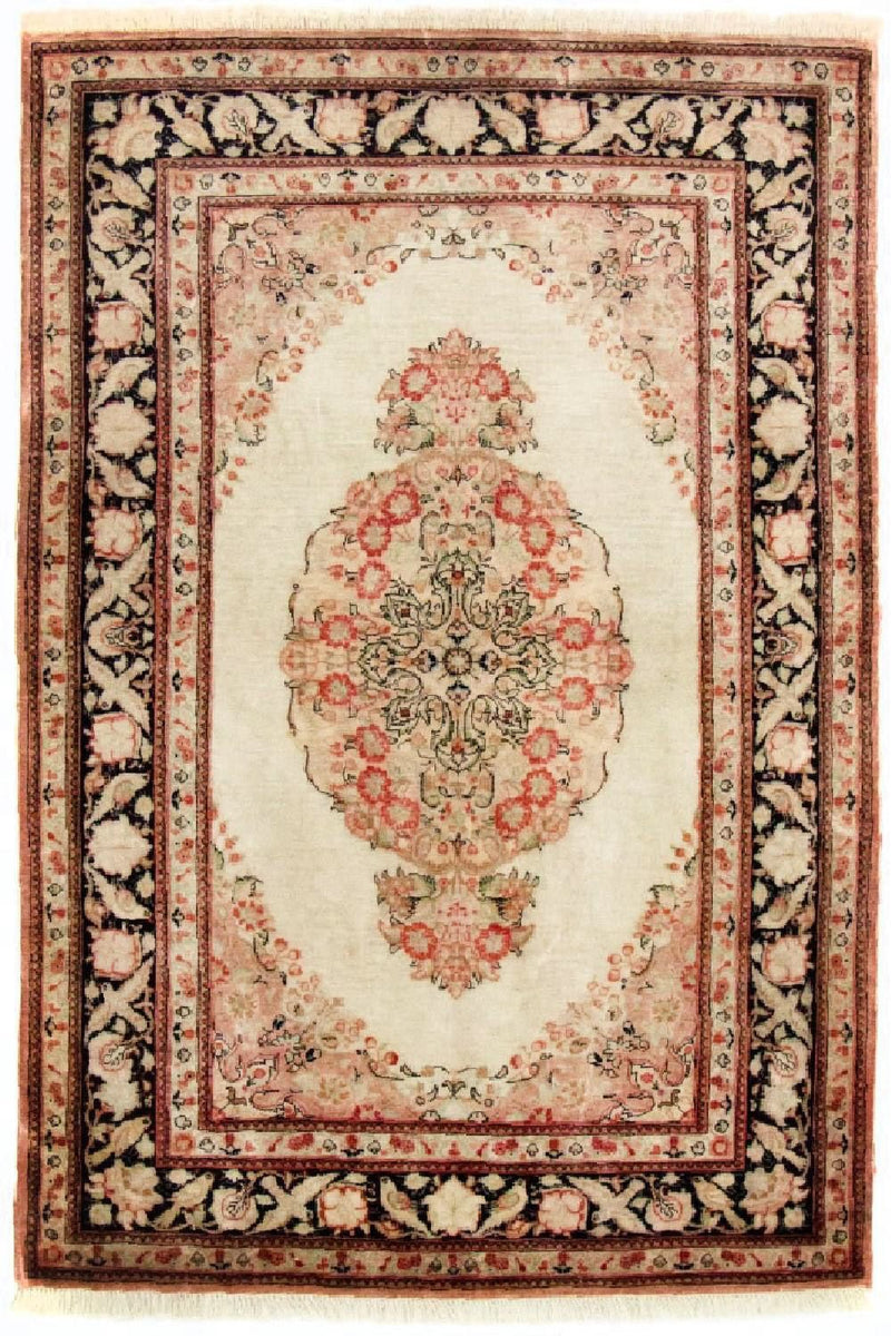Seidenteppich - Ghom Seide - Premium 120 x 70 cm Teppichbrücke