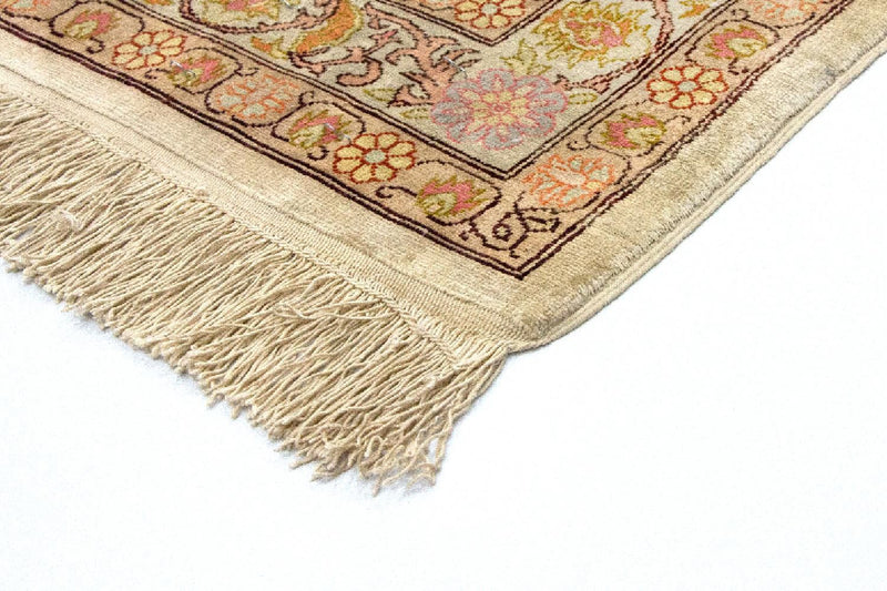 Seidenteppich - Hereke Seide - Premium 100 x 64 cm Fußmatte
