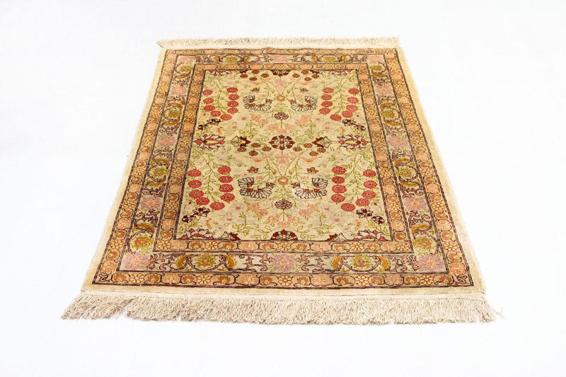 Seidenteppich - Hereke Seide - Premium 100 x 64 cm Fußmatte