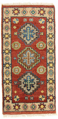 Orientteppich 124 x 63 cm - rot