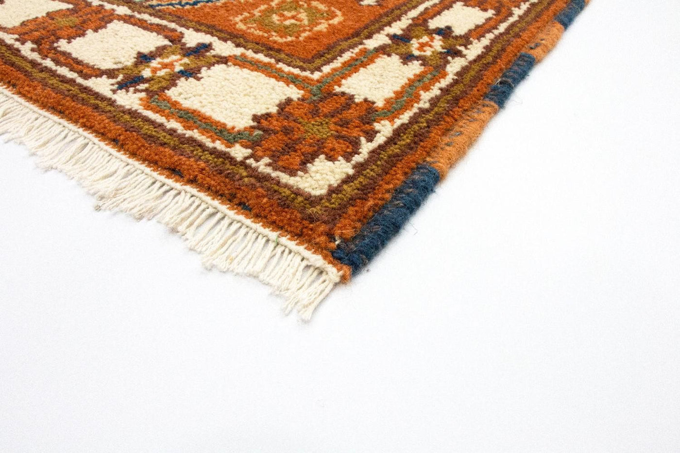 Orientteppich 126 x 62 cm - rost