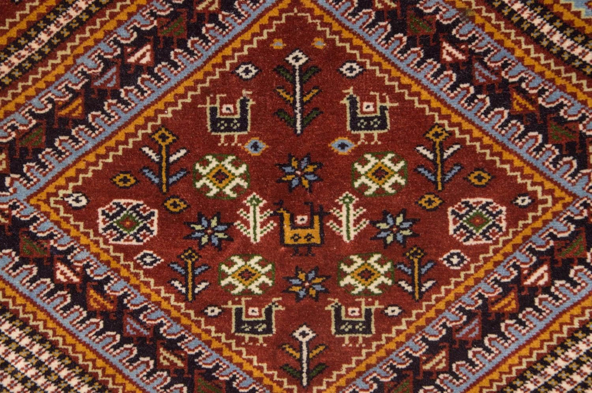 Afghan Teppich 148 x 118 cm - braun